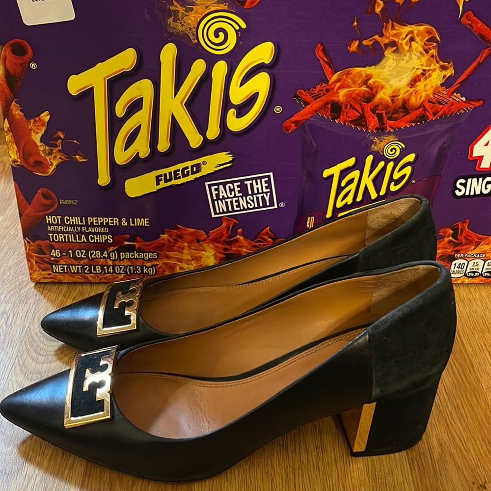 Tory Burch Gigi Block Heel Pumps